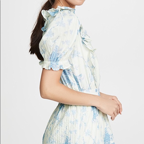 [LoveShackFancy] Sutton Floral Ruffle Dress - Picture 3 of 4
